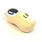 Sanded clogs sharpener with engraving