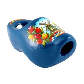 Blue tie clog 8cm