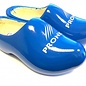 wooden shoes with logo