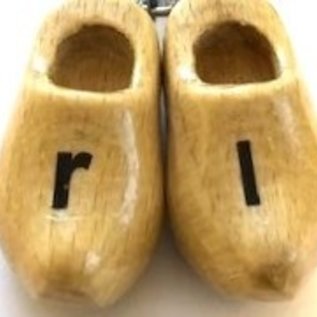 Souvenirs Clogs 8cm mit Text