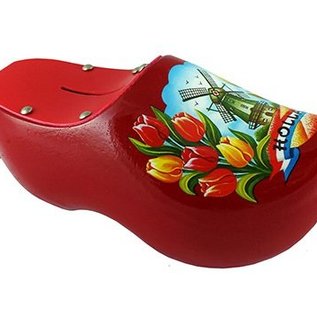 Moneybox clog with logo