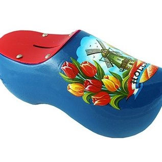 Moneybox clog with logo