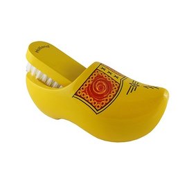 Bürsten Clog Bauernmotiv