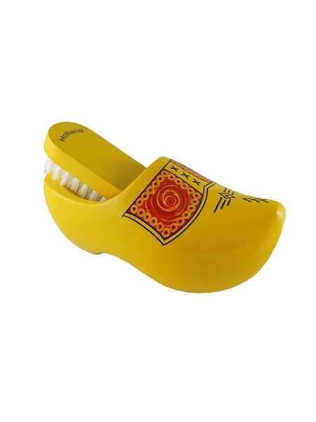 Bürsten Clog Bauernmotiv