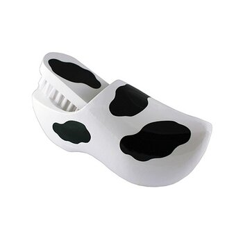 Bürste Clog mit Kuhmotiv Bürste Clog mit Kuhmotiv