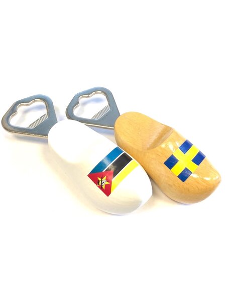 Flesopenerklompje met vlag