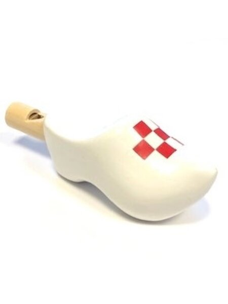 Clog whistles with flag
