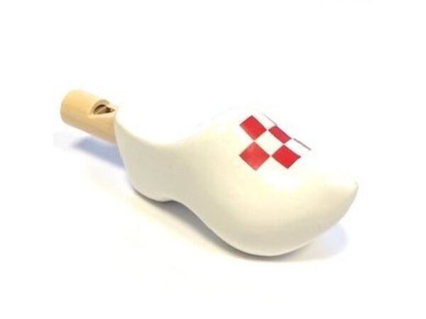Clog whistles with flag