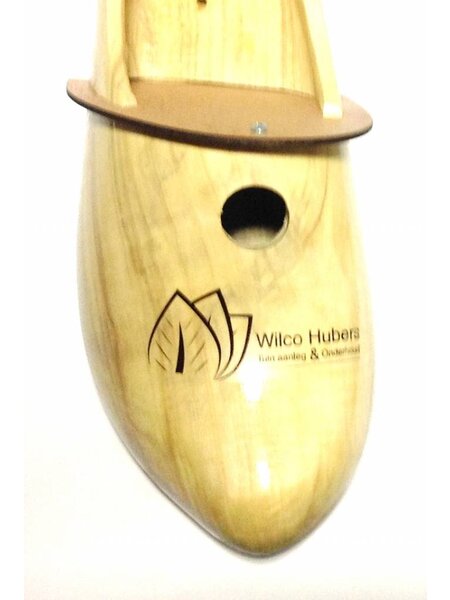 Vogelhaus Clog mit Logo