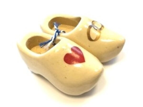 Nijhuis klompenfabriek Souvenirclogs with foto 8cm 