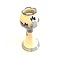  tulip candle holder delft blue