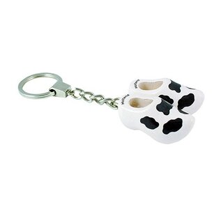 Clog keychain with text