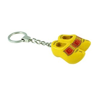 Clog keychain with text