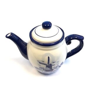 koffiepot Delftsblauw