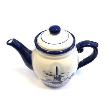 koffiepot Delftsblauw