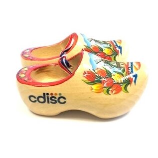 Souvenirs Clogs mit Logo 14 cm
