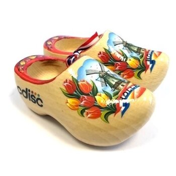 souvenirs clogs with logo 14 cm
