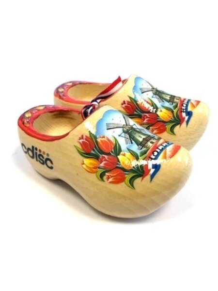 souvenirs klompjes met logo 14 cm