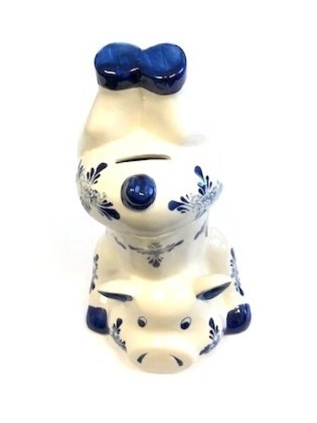 piggy bank delft blue pig