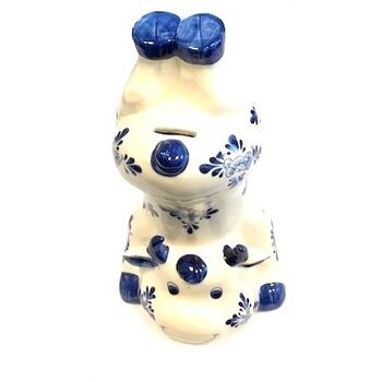 Spaarpot delftsblauw koe
