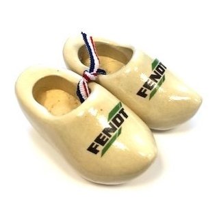 Souvenir clogs with logo 8cm