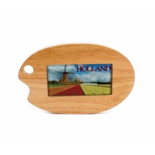 Cheese board palette glass tile Holland