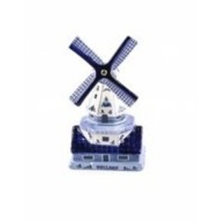 Souvenirs stellingmolen delfts blauw 10 cm
