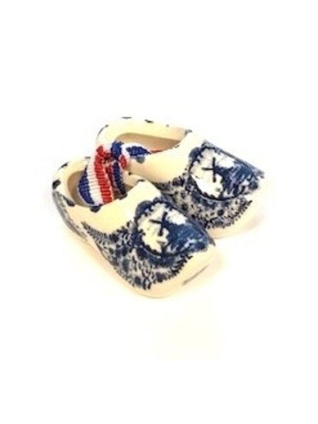 Souvenirs klompjes delft blauw 5cm