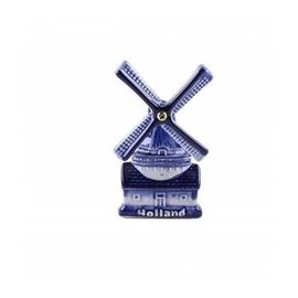 magnetic delft Blue with a Dutch windmill