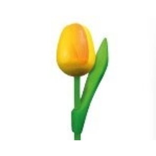 wooden tulip with text 20 cm in various colors