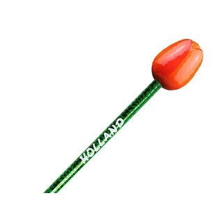 wooden pencil tulip with text in many colors