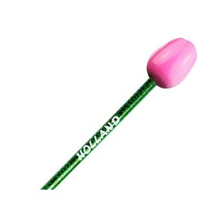 wooden pencil tulip with text in many colors