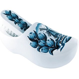 Delft blue brush clog