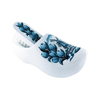 Delft blue brush clog