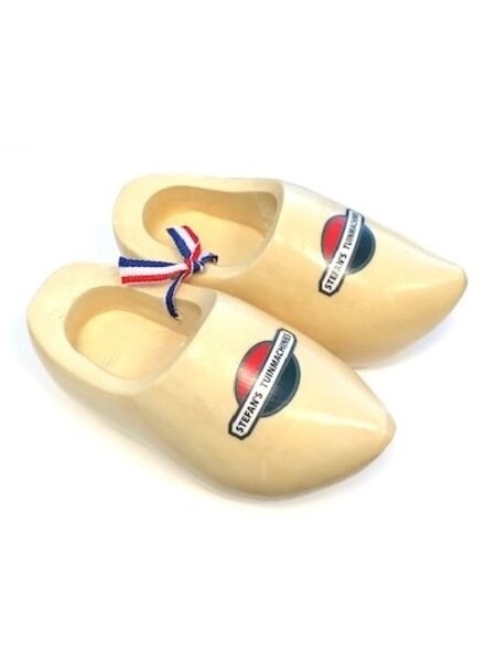 souvenirsklompjes met logo 14cm