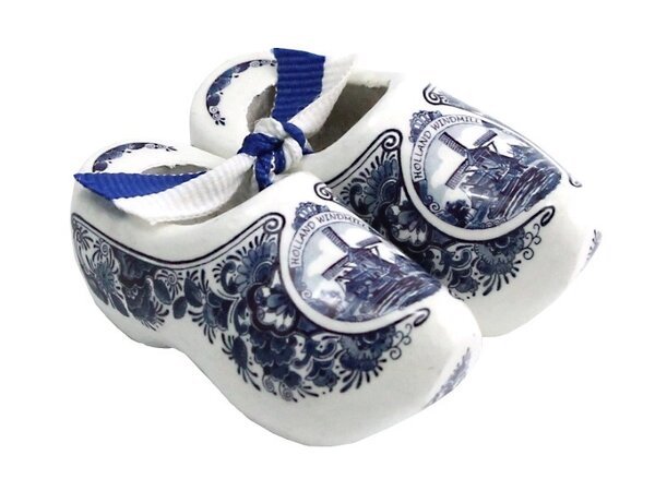 souvenirs klompjes Delfts blauw 6cm