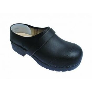 Clog in black Secure S3 - toecap