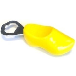 Bottle opener clog with logo