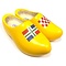 Wooden shoes with the flag