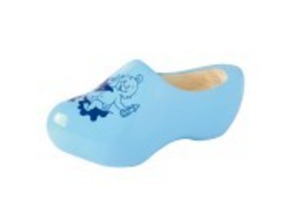 Nijhuis klompenfabriek Baby Holzschuhe in Blau