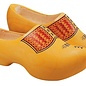 Yellow farmer wooden shoes