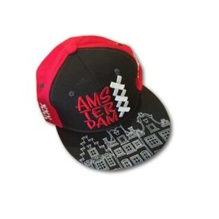 Pet Amsterdam zwart-rood