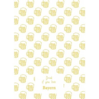 Tea towel beer mug