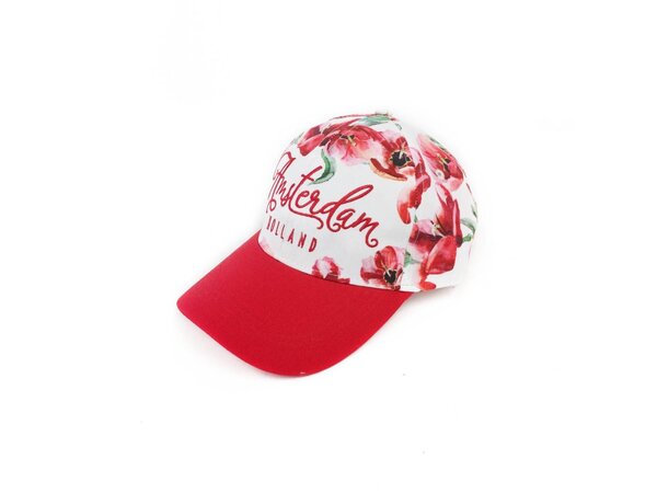 Cap Amsterdam rote Tulpen Cap Amsterdam rote Tulpen