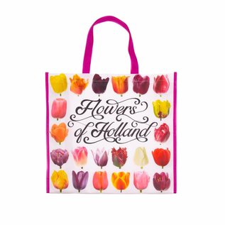 Shopping bag Dutch flowers