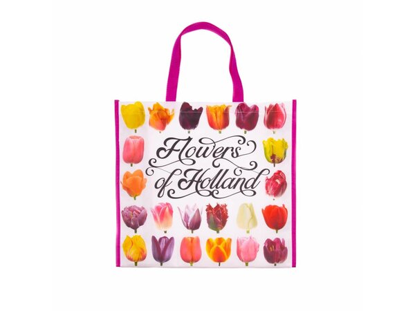 Shopping bag Dutch flowers