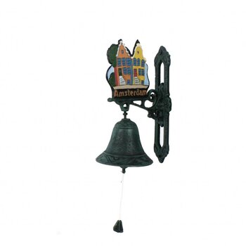 Deurbel Amsterdamse huisjes groot Deurbel Amsterdamse huisjes groot