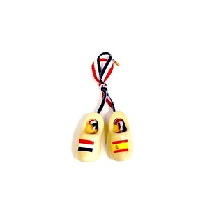 Corsage Clogs mit Flagge