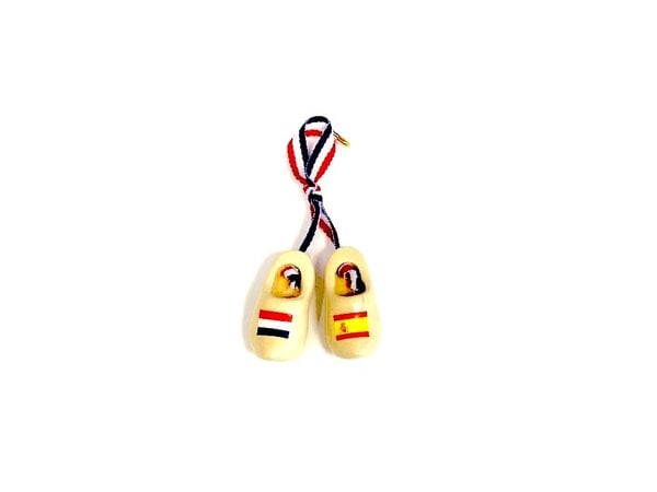 Corsage clogs with flag
