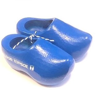 souvenir clogs with logo 10cm